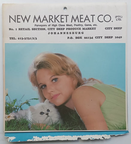 New Market Meat Co. 1981 Calender (With Recipes and First Aid Hints and Useful Tips)<br data-mce-fragment="1">