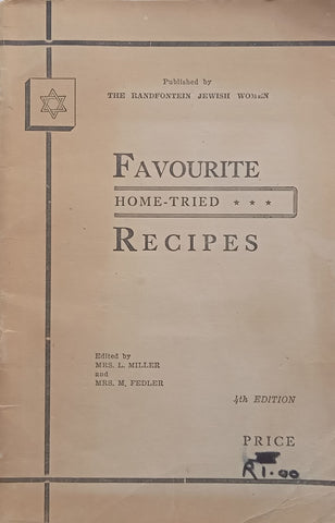 Favourite Home-Tried Recipes | L. Miller & M. Fedler (Eds.)