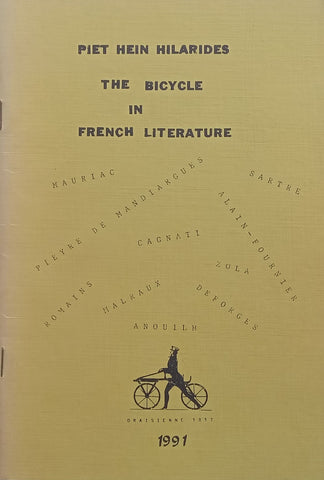 The Bicycle in French Literature | Piet Hein Hilarides
