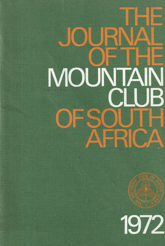 The Journal of the Mountain Club of South Africa (1972)