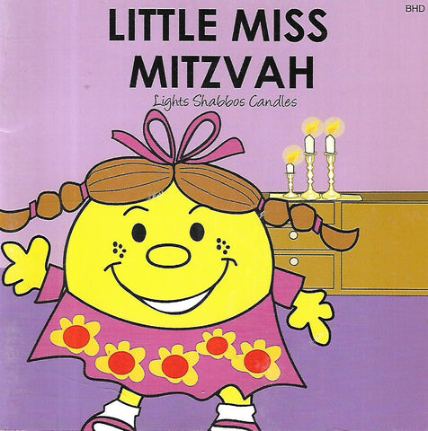 Little Miss Mitzvah Lights Shabbos Candles