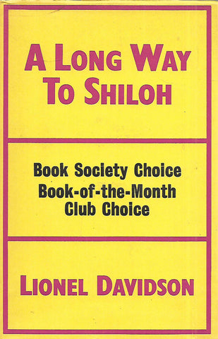 A Long Way to Shiloh (First Edition, 1966) | Lionel Davidson