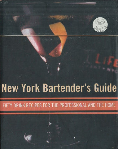 New York Bartender's Guide: Fifty Drink Recipes (Cards in Box)