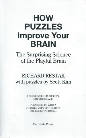 How Puzzles Improve Your Brain: The Surprising Science of the Playful Brain (Proof Copy) | Richard Restak