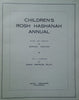 Children's Rosh Hashanah Annual (With Foreword by Sarah Gertrude Millin) | Samuel Caplan