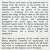 Scots Words From Burns: A Glossary of Words Used in the Works of Robert Burns