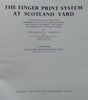 The Finger Print System at Scotland Yard | Frederick R. Cherrill