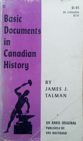 Basic Documents in Canadian History | James J. Talman