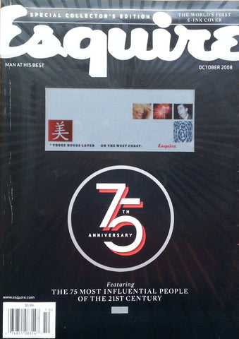Esquire (75th Anniversary Special Collector's Edition, October 2008)
