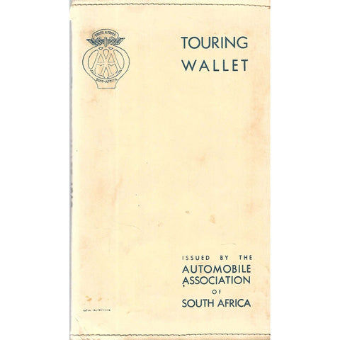 AA Handbook for 1960 With 7 Additional Items (In Touring Wallet)