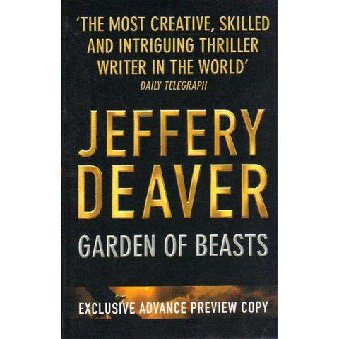 Garden of Beasts (Signed by the Author) | Jeffrey Deaver