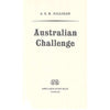 Bookdealers:Australian Challenge | A. E. R. Gilligan