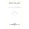 Bookdealers:Commentaar op het Nieuwe Testament: Mattheus | Dr. F. W. Grosheide