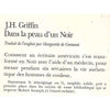 Bookdealers:Dans la peau d'un Noir (French) | J. H. Griffin