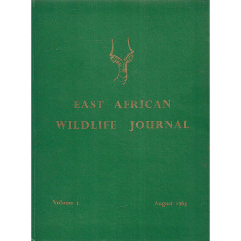 East African Wildlife Journal (Vol. 1, August 1963)