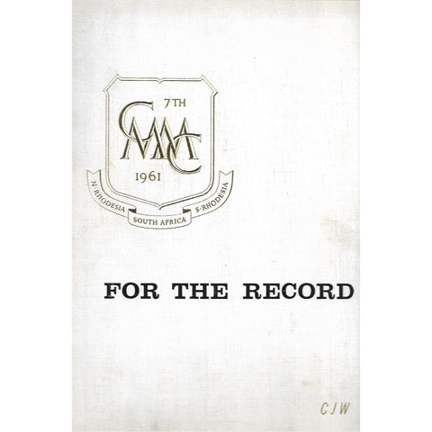 For The Record (Limited Edition) | Hugh McClean Husted (Ed.)