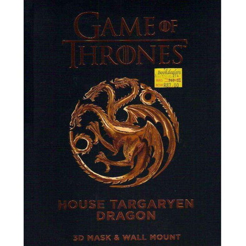 Game of Thrones: House Targaryen Dragon (3D Mask & Wall Mount)