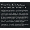 Bookdealers:If Animals Could Talk | Werner Gitt & K. H. Vanheiden