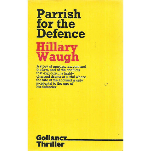 Parrish for the Defence (First Edition, 1975) | Hillary Waugh