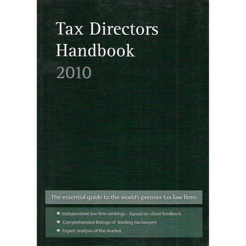 Tax Directors Handbook 2010