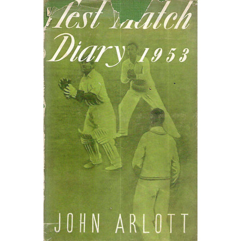 Test Match Diary 1953 (Copy of SA Umpire Hayward Kidson, Signed) | John Arlott