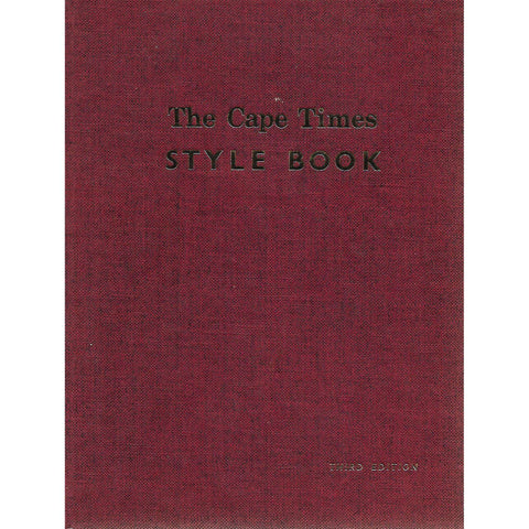 The Cape Times Style Book