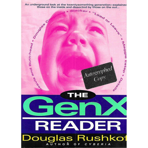 The GenX Reader (Signed by Author) | Douglas Rushkoff