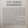 Five Minute Biographies | Dale Carnegie