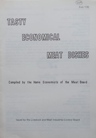 Tasty Economical Meat Dishes (English/Afrikaans Dual Language Edition)