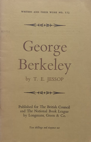 George Berkeley | T. E. Jessop