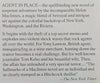 Agent in Place | Helen Macinnes