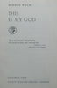 This is My God (Possible Proof Copy) | Herman Wouk