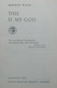 This is My God (Possible Proof Copy) | Herman Wouk