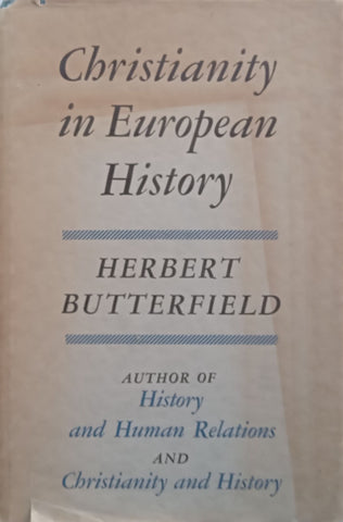 Christianity in European History | Herbert Butterfield