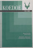 Koedoe (No. 44, No. 2, 2001, with 2 Articles on the Kruger National Park)