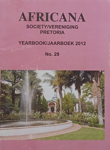 Africana Society Yearbook 2012, No. 29