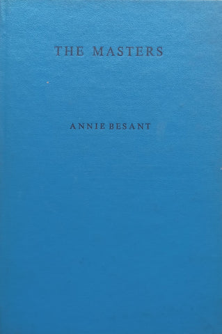 The Masters | Annie Besant