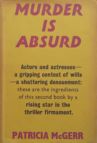 Murder is Absurd (First Edition, 1967) | Patricia McGerr