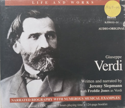 Guiseppe Verdi: Life and Works (4CDs Audiobook with Booklet) | Jeremy Siepmann