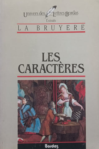 Les Caracteres (French) | Jean de la Bruyere