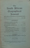 The South African Geographical Journal (Vol. 20, April 1938)
