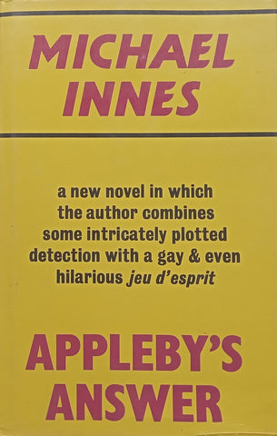 Appleby’s Answer | Michael Innes