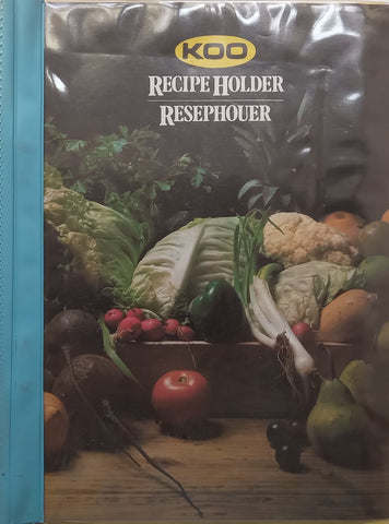 Koo Recipe Holder (Afrikaans/English Text)