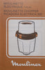 Moulinette Chopper (Instruction Manual with Recipes)