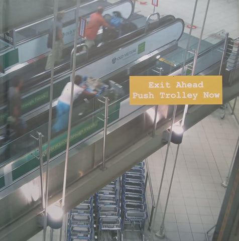Exit Ahead Push Trolley Now: Jhb Art Fair, March 2008 (Book to Accompany the Exhibition)