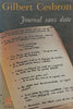 Journal Sans Date (French) | Gilbert Cesbron