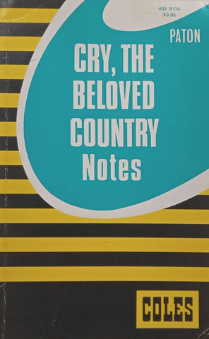 Cry, The Beloved Country Notes