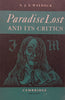 Paradise Lost and Its Critics | A. J. A. Waldock