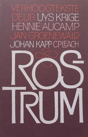 Rostrum: Vergoogtekste (Afrikaans) | Uys Krige, et al.