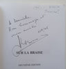 Sur La Braise (Possibly Inscribed by Author, French) | Henri Djombo